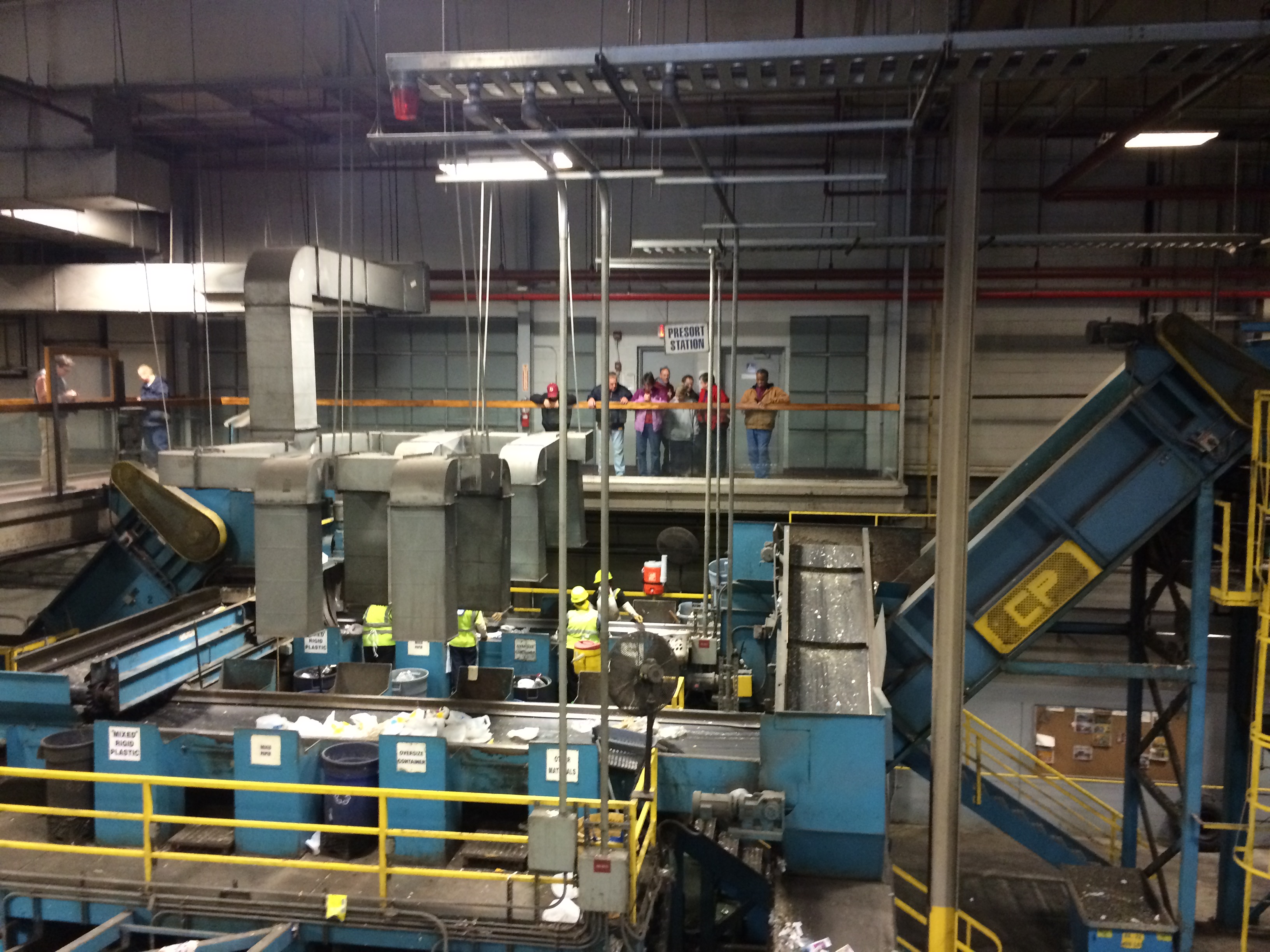montgomery county recycling center tour