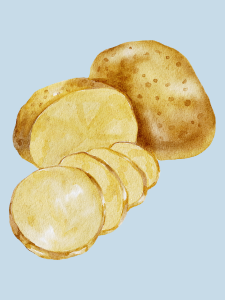 click on this image of potatoes to find a list of potatoes recipes